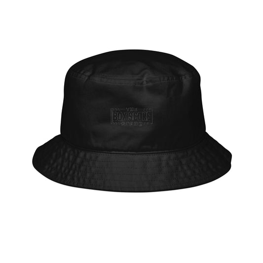 Box Score Store Logo Bucket Hat — Unisex Casual Cotton Sun Hat