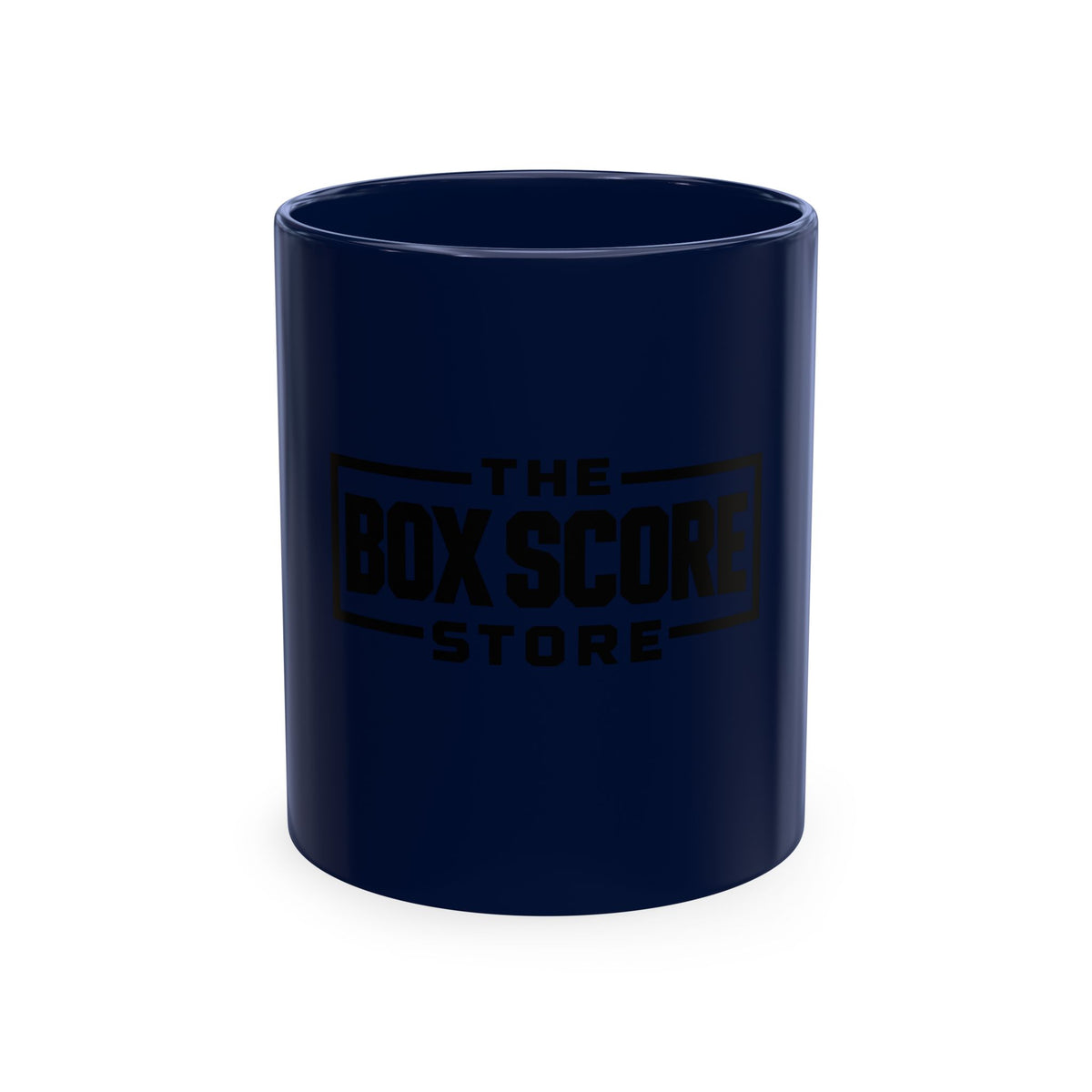 Box Score Store Ceramic Mug — Retro Sports Logo Coffee Cup