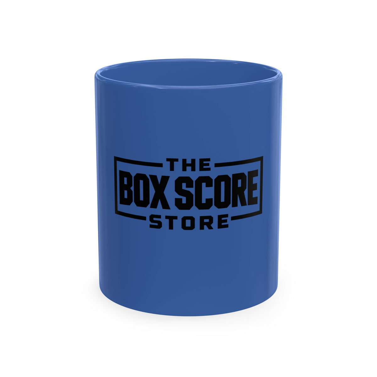 Box Score Store Ceramic Mug — Retro Sports Logo Coffee Cup