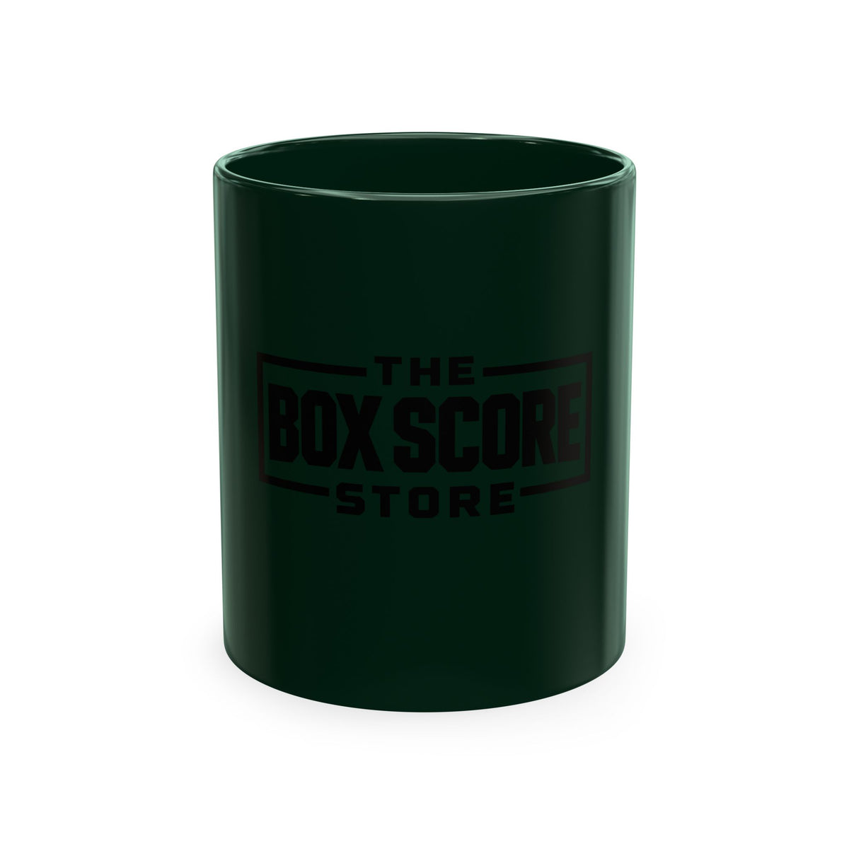 Box Score Store Ceramic Mug — Retro Sports Logo Coffee Cup