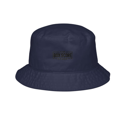 Box Score Store Logo Bucket Hat — Unisex Casual Cotton Sun Hat
