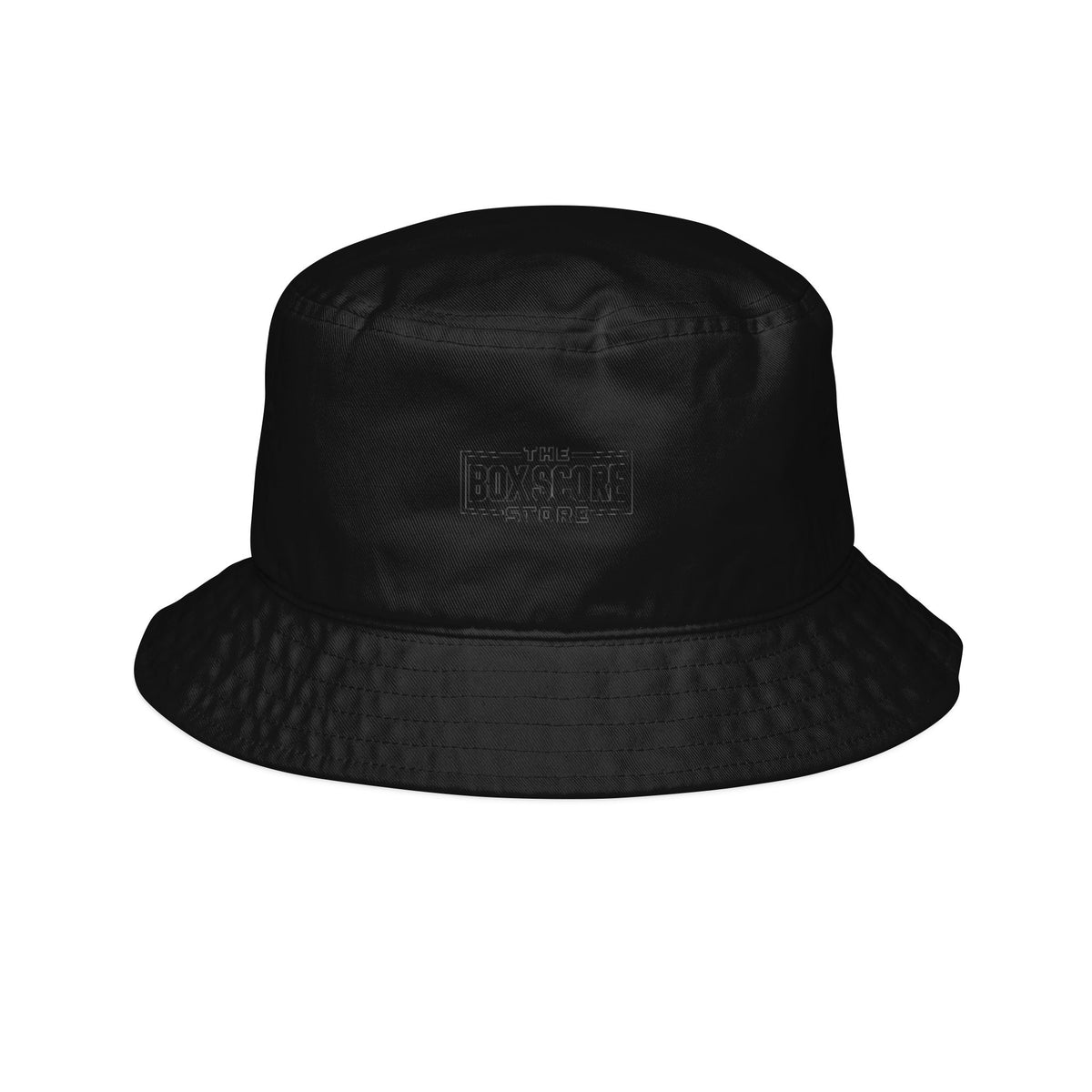 Box Score Store Logo Bucket Hat — Unisex Casual Cotton Sun Hat