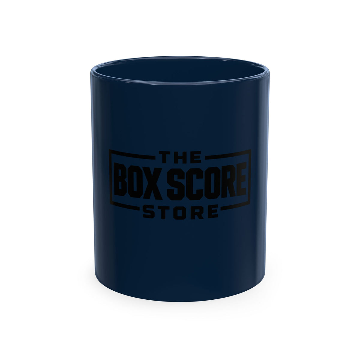 Box Score Store Ceramic Mug — Retro Sports Logo Coffee Cup