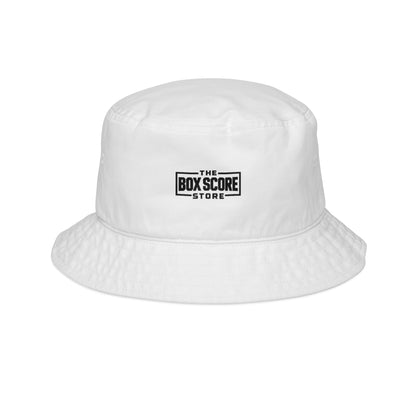 Box Score Store Logo Bucket Hat — Unisex Casual Cotton Sun Hat