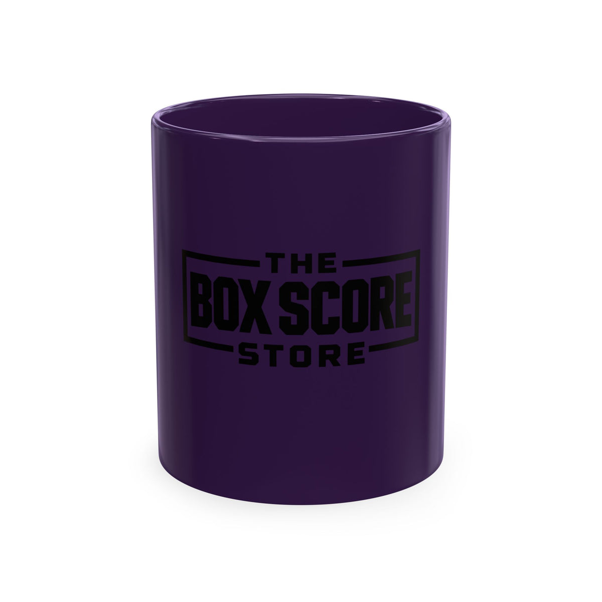 Box Score Store Ceramic Mug — Retro Sports Logo Coffee Cup
